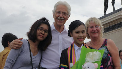 Nalapan mit Freundin